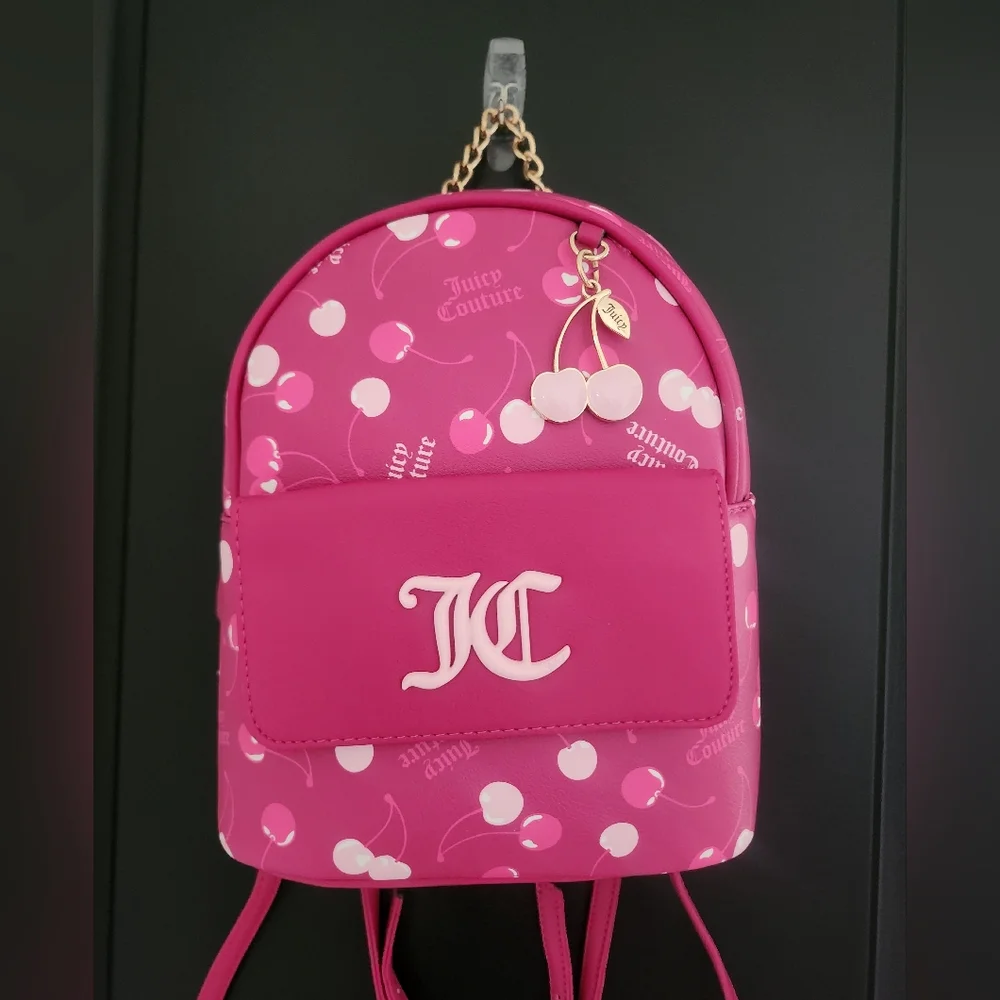 Juicy Couture Pink Cherry Mini Backpack